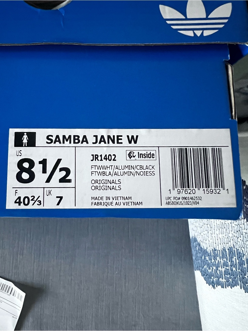 Adidas Samba Jane - Worn Once - Sz 8.5 - Picture 8 of 8